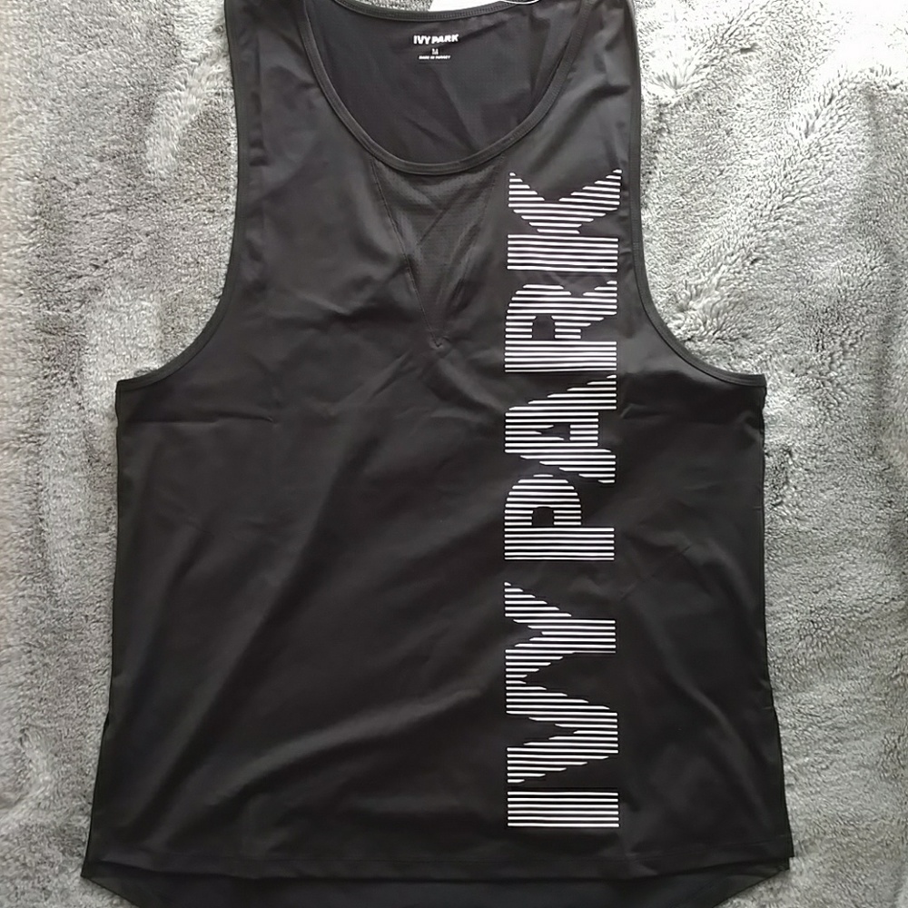 Ivy Park Black Muscle Tank